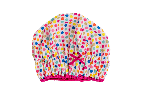 Polka Dot Bella Shower Cap