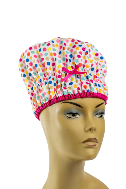 Polka Dot Bella Shower Cap